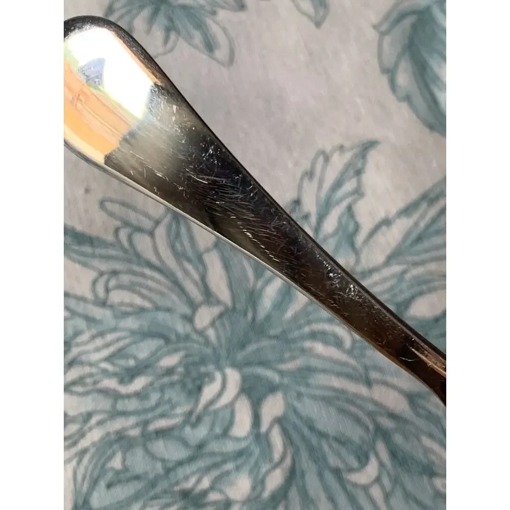 McDonald's Tea Caddy Spoon Coffee Scoop Stainless Steel Logo RARE HTF